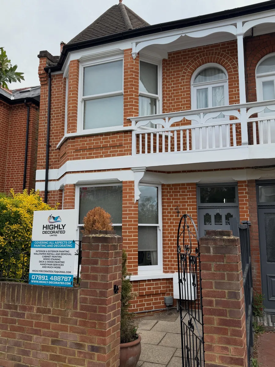 Restored Victorian facade and masonry by Highly Decorated